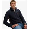 SUPERDRY PREPPY CO 1/2 ZIP - NAVY