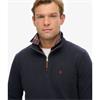 SUPERDRY PREPPY CO 1/2 ZIP - NAVY