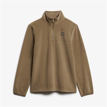 SUPERDRY EXPEDITION FLEECE 1/2 ZIP - KHAKI