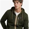 SUPERDRY STORM FLEECE ZIP HOODIE - GREEN