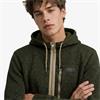 SUPERDRY STORM FLEECE ZIP HOODIE - GREEN
