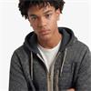 SUPERDRY STORM FLEECE ZIP HOODIE - GREY
