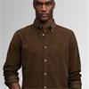 SUPERDRY CLASSIC NEEDLE CORD SHIRT - BEIGE