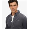 SUPERDRY CLASSIC NEEDLE CORD SHIRT - NAVY