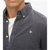 SUPERDRY CLASSIC NEEDLE CORD SHIRT - NAVY