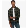 SUPERDRY COTTON LUMBERJACK SHIRT - GREEN