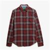 SUPERDRY COTTON LUMBERJACK SHIRT - RED