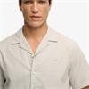 SUPERDRY CABANA SHORT SLEEVE SHIRT - GREY