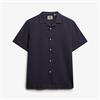 SUPERDRY CABANA SHORT SLEEVE SHIRT - NAVY