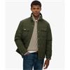 SUPERDRY SURPLUS LINER OVERSHIRT - GREEN