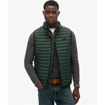 SUPERDRY FUJI LITE PADDED GILET - GREEN