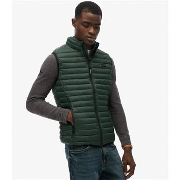 SUPERDRY FUJI LITE PADDED GILET - GREEN