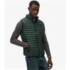 SUPERDRY FUJI LITE PADDED GILET - GREEN