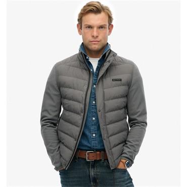 SUPERDRY STORM POPPER SOFTSHELL JACKET - GREY