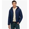 SUPERDRY HOODED FUJI LITE JACKET - BLUE