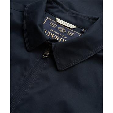 SUPERDRY COLLARED HARRINGTON JACKET - NAVY