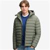 SUPERDRY HOODED FUJI PADDED JACKET - GREEN