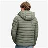 SUPERDRY HOODED FUJI PADDED JACKET - GREEN