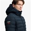 SUPERDRY HOODED FUJI PADDED JACKET - NAVY