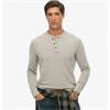 SUPERDRY MERCHANT GRANDAD TOP - GREY