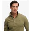 SUPERDRY CLASSIC RUGBY TOP - SAGE