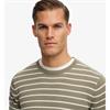 SUPERDRY MERCHANT BRETON JUMPER - GREEN