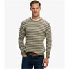 SUPERDRY MERCHANT BRETON JUMPER - GREEN