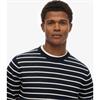 SUPERDRY MERCHANT BRETON JUMPER - NAVY