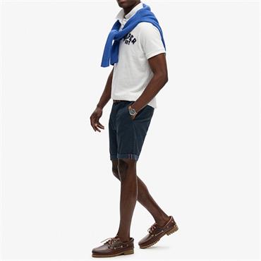 SUPERDRY PREMIUM REGULAR CHINO SHORT - NAVY