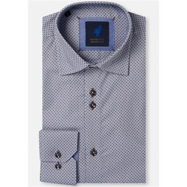 BENETTI MADDISON PRINT SHIRT - BROWN