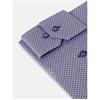 BENETTI MADDISON PRINT SHIRT - PURPLE