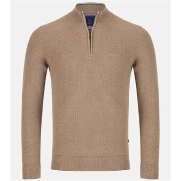 ANDRE MADRID 1/4 ZIP - BEIGE