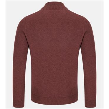 ANDRE MADRID 1/4 ZIP - RED