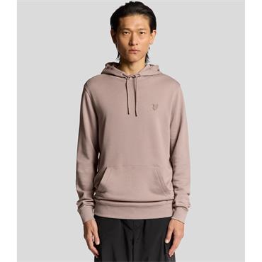 LYLE&SCOTT SUPERFINE PULLOVER HOODIE - LILAC