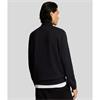 LYLE&SCOTT SUPERFINE 1/4 ZIP SWEATSHIRT - BLACK