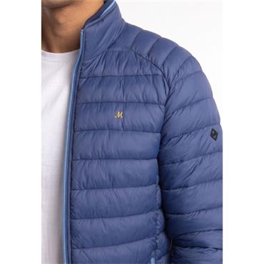 MINERAL TICKET PADDED JACKET - BLUE