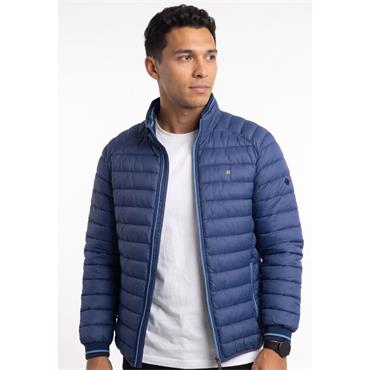 MINERAL TICKET PADDED JACKET - BLUE