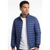 MINERAL TICKET PADDED JACKET - BLUE