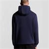 LYLE&SCOTT ZIP-UP HOODIE - NAVY