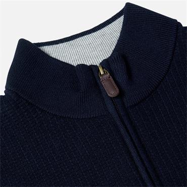 BENETTI OLIVER 1/4 ZIP JUMPER - NAVY