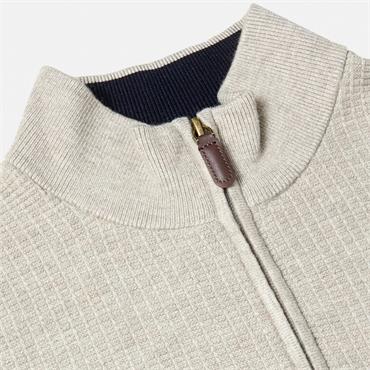 BENETTI OLIVER 1/4 ZIP JUMPER - STONE