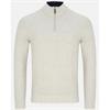 BENETTI OLIVER 1/4 ZIP JUMPER - STONE