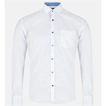 ANDRE OXFORD FORMAL SHIRT - WHITE