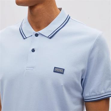 DIESEL CLINTON POLO SHIRT - BLUE