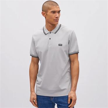 DIESEL CLINTON POLO SHIRT - GREY