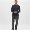DIESEL JAKOB KNIT POLO - CHARCOAL
