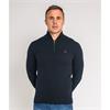 XV KINGS PERPIGNAN 1/4 ZIP JUMPER - NAVY