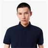 LACOSTE PARIS PIQUE POLO SHIRT - NAVY