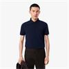 LACOSTE PARIS PIQUE POLO SHIRT - NAVY