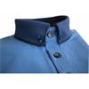ADVISE KNITTED COLLAR POLO SHIRT - BLUE
